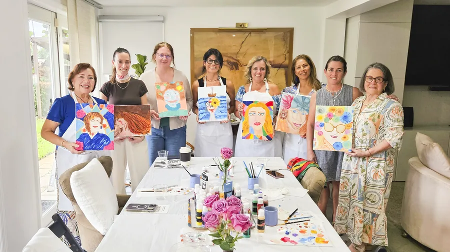 Eight Women. Eight Canvases. Eight Unique Expressions.